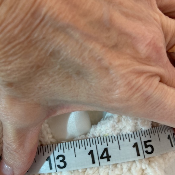 a.n.a. Teddy Bear Vest With Knitted Back, Size PS - Picture 9 of 10